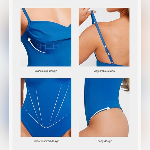 Popilush Corset Bodysuit #548 - Picture 7 of 10